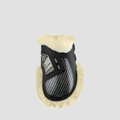 Image of Veredus Carbon Gel Absolute Save The Sheep Fetlock Boots Black Large Horse &amp; Equestrian