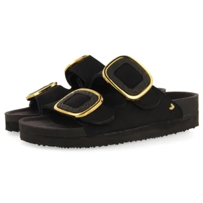 Image of Gioseppo CON Adorno JOYA Mules, Women&#039;s, Size: 6, Black Textile
