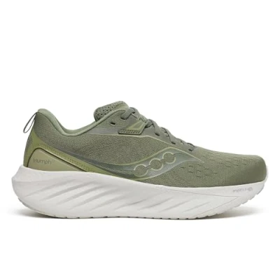 Image of Saucony Triumph 22 Road running shoes, Men&#039;s, Size: 7, Olivine Textile/synthetics