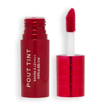 Image of Makeup Revolution Pout Tint 3ml (Various Shades) Sizzlin Red