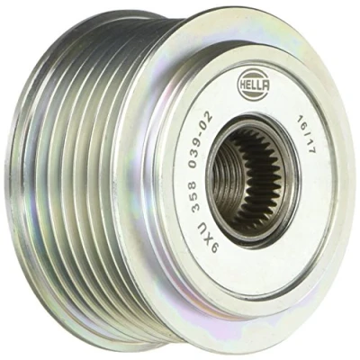 Image of Alternator Freewheel Clutch HELLA 9XU 358 039 021