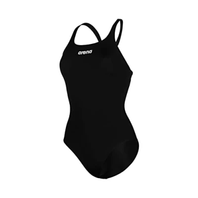 Image of arena Solid Swim Pro Team Women&#039;s One piece Swimsuit, Quick drying, Sports Swimsuit in MaxLife ECO FABRIC with Maximum Chlorine Resistance and UPF 50+ UV Protection