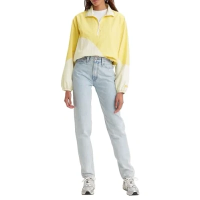 Image of Levi&#039;s 80&#039;S MOM Jeans Tapered Fit, Women&#039;s, Size: 32x30, Lazy daiquiri green