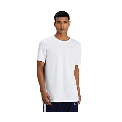 Image of Puma Performance TEE Sports Tshirt, Men&#039;s, Size: XL, White