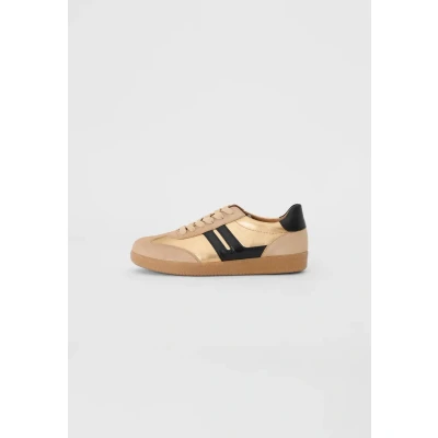 Image of Gabor Trainers, Women&#039;s, Size: 2.5, Caramel/gold/schw. Suede