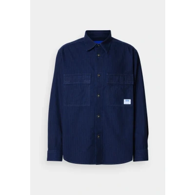 Image of HUGO Ebargo Shirt, Men&#039;s, Size: Small, Navy