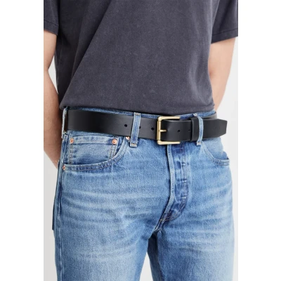 Image of Levi&#039;s Heritage BELT Unisex Belt, Size: 44, Regular black