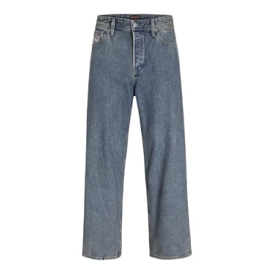 Image of Jack &amp; Jones Baggy fit Ialex Relaxed jeans, Men&#039;s, Size: 34x34, Avocado oil