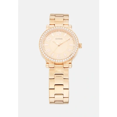 Image of Guess FAWN Watch Rose goldcoloured, Women&#039;s, Size: One Size, gold coloured