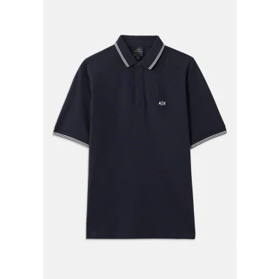 Image of Armani Exchange Polo shirt, Men&#039;s, Size: Large, Deep navy