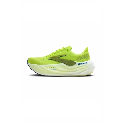 Image of Brooks Glycerin MAX Road running shoes, Men&#039;s, Size: 8.5, Lime navy peony white shoes