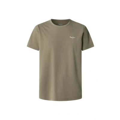 Image of Pepe Jeans Original Basic Tshirt, Men&#039;s, Size: XS, Stone green