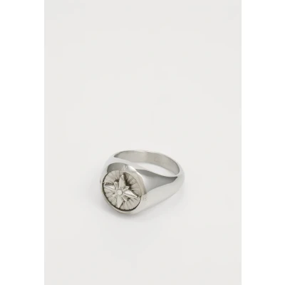 Image of LIU JO Ring silvercoloured, Men&#039;s, Size: 26, Silver coloured