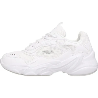 Image of Fila Collene Trainers for kids, Size: 11K, White Synthetics/textile
