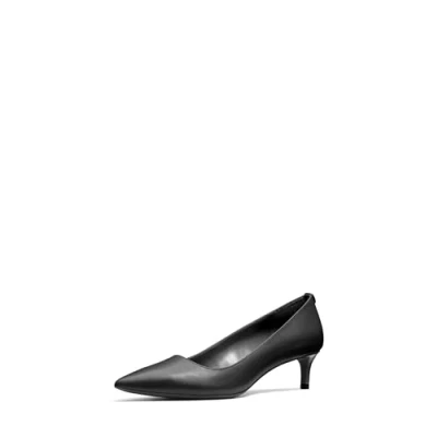 Image of Michael Kors Alina FLEX Kitten Classic heels, Women&#039;s, Size: 7, Black Leather