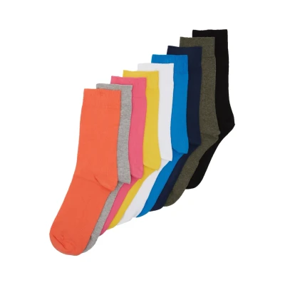 Image of camano 9 PACK Unisex Socks multicoloured, Size: 11, Multi coloured
