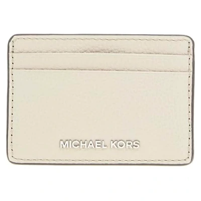 Image of Michael Kors JET Setcard Holder Wallet, Women&#039;s, Size: One Size, Light sand