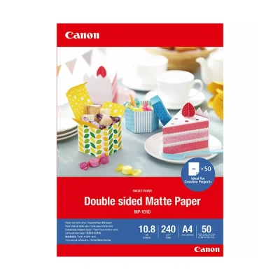 Image of Canon 4076C005 PHOTO PAPER Matt A4 4076C005, Matt, 240 g/m², A4, 10.8 µm, 50 pc(s),One Size,DOUBLE MATTE sheets