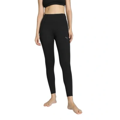 Image of Puma Studio Foundation 7/8 Leggings, Women&#039;s, Size: Medium, Black