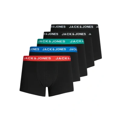 Image of Jack &amp; Jones Jachuey Trunks 5 PACK Pants, Men&#039;s, Size: XL, Electric blue lemonade