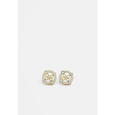 Image of Guess TINY Dancer Earrings Yellow goldcoloured, Women&#039;s, Size: One Size, gold coloured