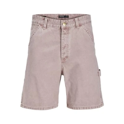 Image of Jack &amp; Jones Loose FIT Denim shorts, Men&#039;s, Size: Medium, Woodrose