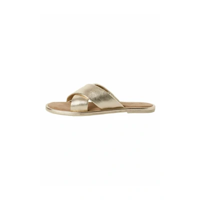 Image of Tamaris Mules, Women&#039;s, Size: 39, Gold shoes