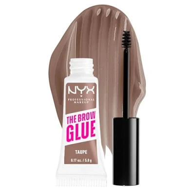Image of NYX Professional Makeup The Brow Glue Instant Styler 5g (Various Shades) Taupe