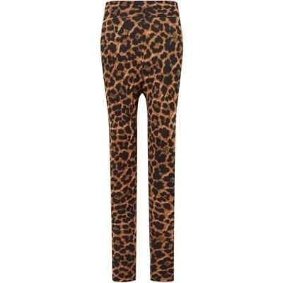 Image of Urban Classics SOFT AOP Leggings Trousers for kids, Size: 123, Darkleo