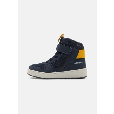 Image of Viking JACK WARM GTX 1V Unisex Classic ankle boots for kids, Size: 12.5K, Navy Textile/synthetics