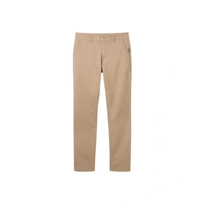 Image of TOM TAILOR Herren Chino Hose aus Stretch Twill,32240 mountain taupe, 30/32