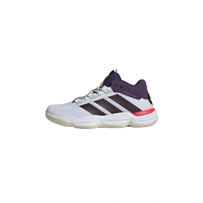 Image of adidas Performance Stabil Handball shoes Cloud white aurora met plum, Men&#039;s, Size: 6, plum