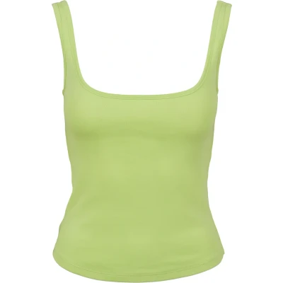 Image of Urban Classics WIDE NECK Top, Women&#039;s, Size: XS, Electriclime
