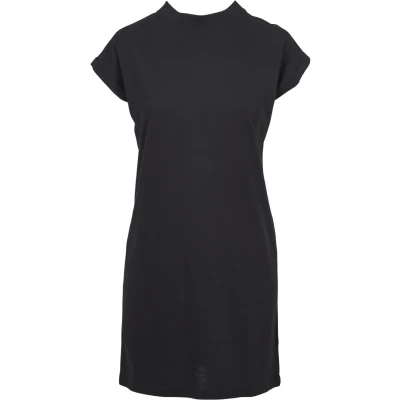 Image of Urban Classics Turtle Extended Shoulder Jersey dress, Women&#039;s, Size: XS, Black