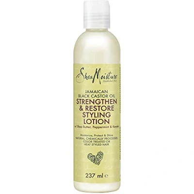 Image of Shea Moisture Jamaican Black Castor Oil Strengthen and Restore Styling Lotion 237ml