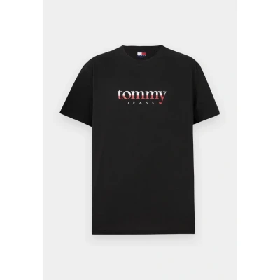 Image of Tommy Jeans Men&#039;s S/S T Shirt, Black (Black), L