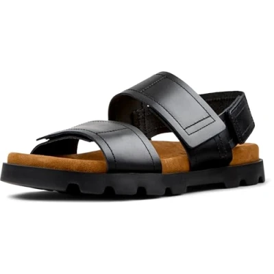 Image of Camper Brutus Sandal Sandals, Men&#039;s, Size: 9, Schwarz Leather