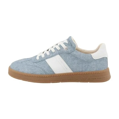 Image of TOM Tailor Trainers, Women&#039;s, Size: 6, Blue denim High quality imitation leather