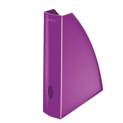 Image of Leitz 52771062 Magazine File, A4, WOW Range, Metallic Purple