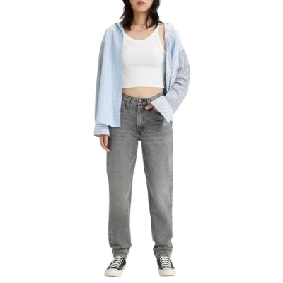 Image of Levi&#039;s 80&#039;S MOM Jeans Tapered Fit, Women&#039;s, Size: 24x30, What once was
