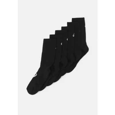 Image of Asics 6 PACK Sports socks, Size: 11.5 13, Performance black