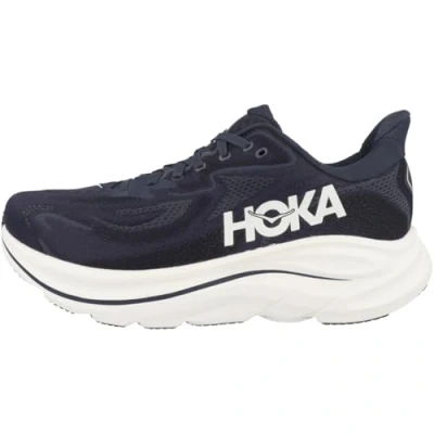 Image of HOKA Men&#039;s Clifton 10 Sneaker, Navy White, UK