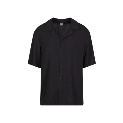 Image of Urban Classics Loose Shirt, Men&#039;s, Size: 5XL, Black