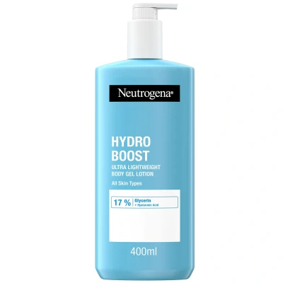 Image of Neutrogena Hydro Boost Body Gel Cream Moisturiser for Normal to Dry Skin 400ml
