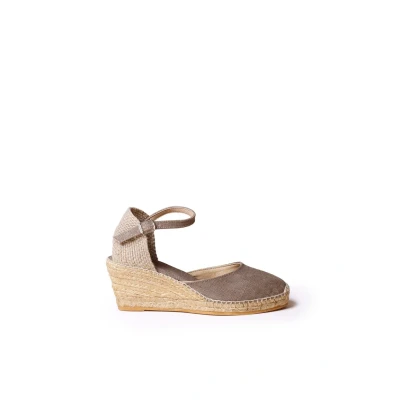 Image of Toni Pons Caldes Espadrilles, Women&#039;s, Size: 6, Taupe Textile