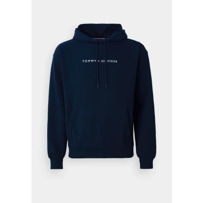Image of Tommy Hilfiger Original Hoodie Pyjama top, Men&#039;s, Size: Small, Desert sky