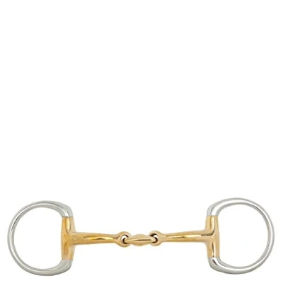 Image of BR Double Jointed Eggbutt Snaffle Soft Contact 14 mm Cuprigan