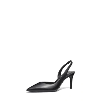 Image of Michael Kors Alina FLEX Sling High heels, Women&#039;s, Size: 3.5, Black Leather