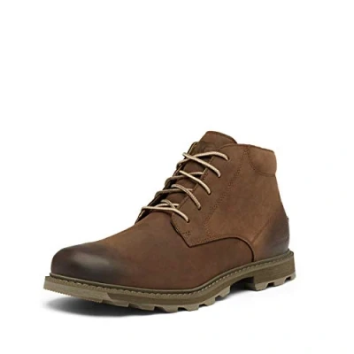 Image of Sorel Madson II Chukka WP Laceup ankle boots, Men&#039;s, Size: 8.5, Tobacco Leather