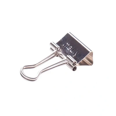 Image of Maul Original Mauly Klemmer 19 mm, foldback clamp, clamping width 7 2141996, box 12 pieces, light silver